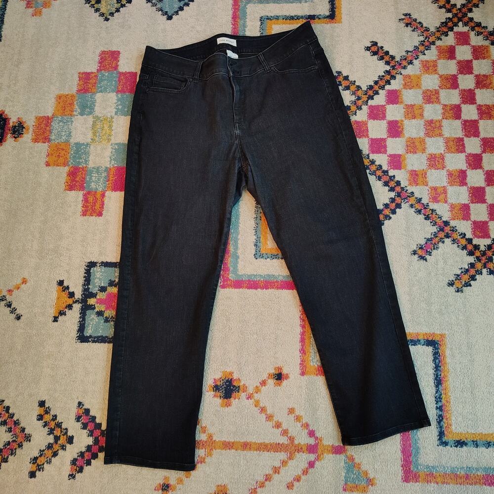 Lane Bryant Womens 22S Jeans Flex Magic High Rise Tighter Tummy Straight Short